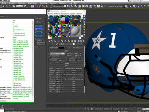 Football Helmet Type1 3D Model