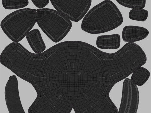 Football Helmet Type1 3D Model