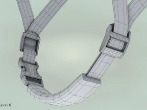 Bicycle Helmet 3D Model