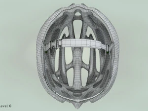 Bicycle Helmet 3D Model