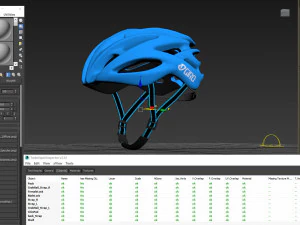 Bicycle Helmet 3D Model