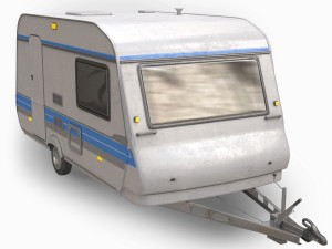 Camper Hobby Modello 3D