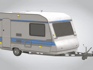 Camper Hobby 3D Model