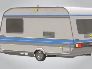 Camper Hobby 3D Model