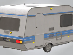 Camper Hobby 3D Model