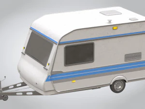 Camper Hobby 3D Model