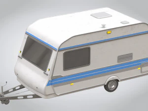 Camper Hobby 3D Model