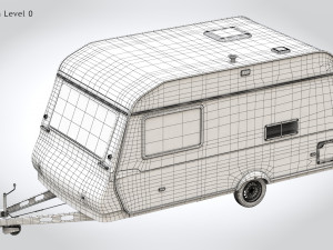 Camper Hobby Modelo 3D