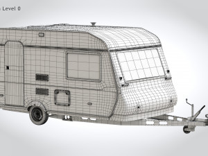 Camper Hobby Modelo 3D