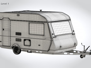 Camper Hobby Modelo 3D