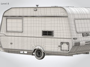 Camper Hobby Modelo 3D