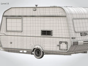 Camper Hobby 3D Model