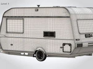 Camper Hobby 3D Model