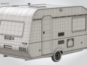 Camper Hobby Modelo 3D