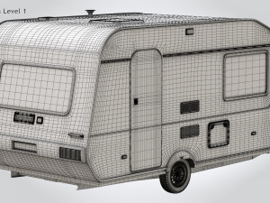 Camper Hobby Modelo 3D
