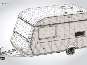 Camper Hobby Modelo 3D