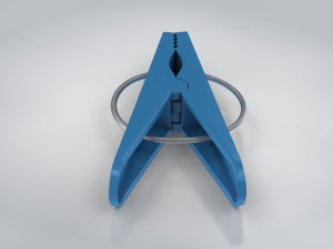 Plastic Clothe Peg 3D-Modell