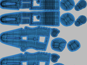 Plastic Clothe Peg 3D-Modell