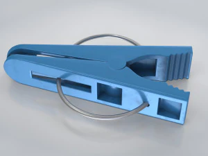 塑料衣夹 3D 模型