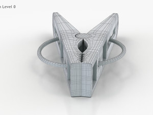 Plastic Clothe Peg 3D-Modell