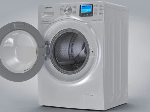 Ecobubble Waschmaschine Samsung 3D Modell
