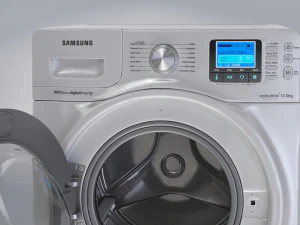 Ecobubble Washing Machine Samsung 3D Model