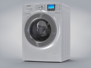 Ecobubble Washing Machine Samsung 3D 模型