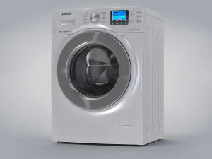 Ecobubble Washing Machine Samsung 3D Model