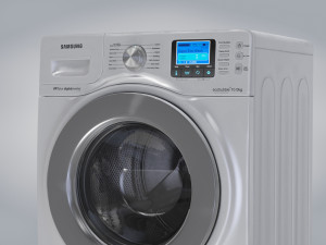 Ecobubble Washing Machine Samsung 3D 模型