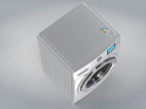 Ecobubble Washing Machine Samsung 3D Model