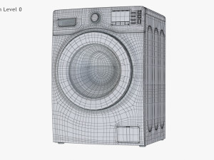 Ecobubble Washing Machine Samsung 3D 模型