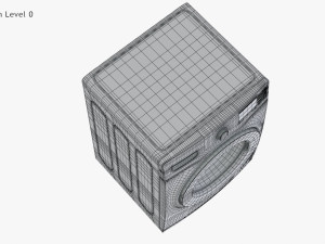 Ecobubble Washing Machine Samsung 3D 模型
