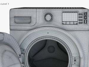 Ecobubble Washing Machine Samsung 3D 模型