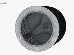 Ecobubble Washing Machine Samsung 3D Model