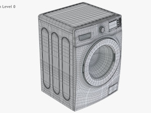Ecobubble Washing Machine Samsung 3D 模型
