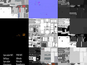Portable WC Trailer Modelo 3D