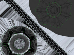 4 Seasons Cybertruck Wheels Model 3D