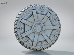 4 Seasons Cybertruck Wheels Model 3D