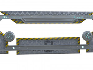 Sci-fi Gate B Modelo 3D