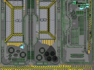 Sci-fi Gate B Modelo 3D
