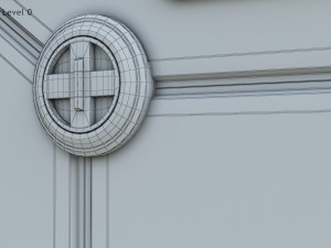 Sci-fi Gate B Modelo 3D