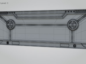 Sci-fi Gate B Modelo 3D