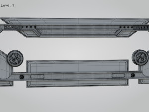 Sci-fi Gate B Modelo 3D