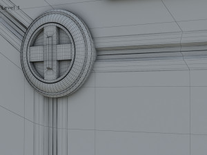 Sci-fi Gate B Modelo 3D