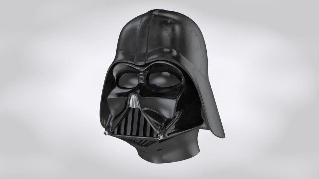 Darth Vader Helmet Modelo 3D .c4d .max .obj .3ds .fbx .stl .blend 