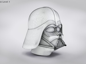 Darth Vader Helmet Modelo 3D