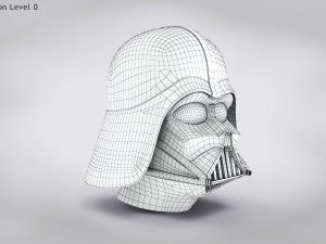 Darth Vader Helmet Modelo 3D