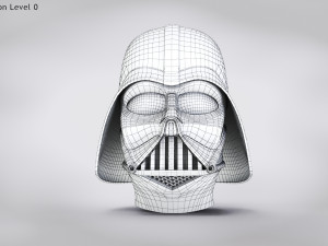 Darth Vader Helmet Modelo 3D