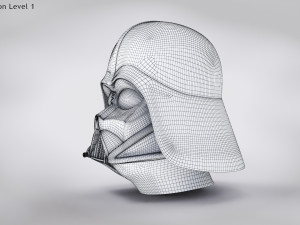 Darth Vader Helmet Modelo 3D