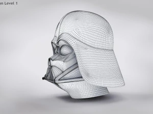 Darth Vader Helmet 3D Model